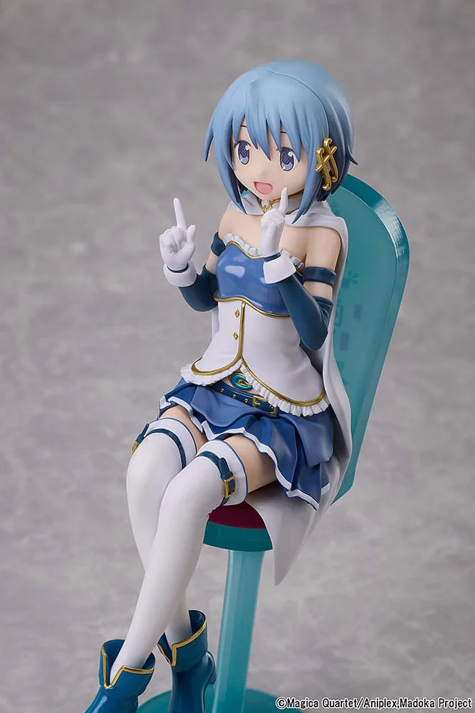Puella Magi Madoka Magica The Movie: Rebellion PVC Statue Sayaka Miki Tea Party Cake Song Ver. 18 cm